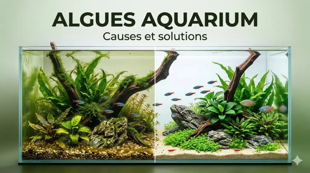 algues aquarium causes solutions aquarium planté