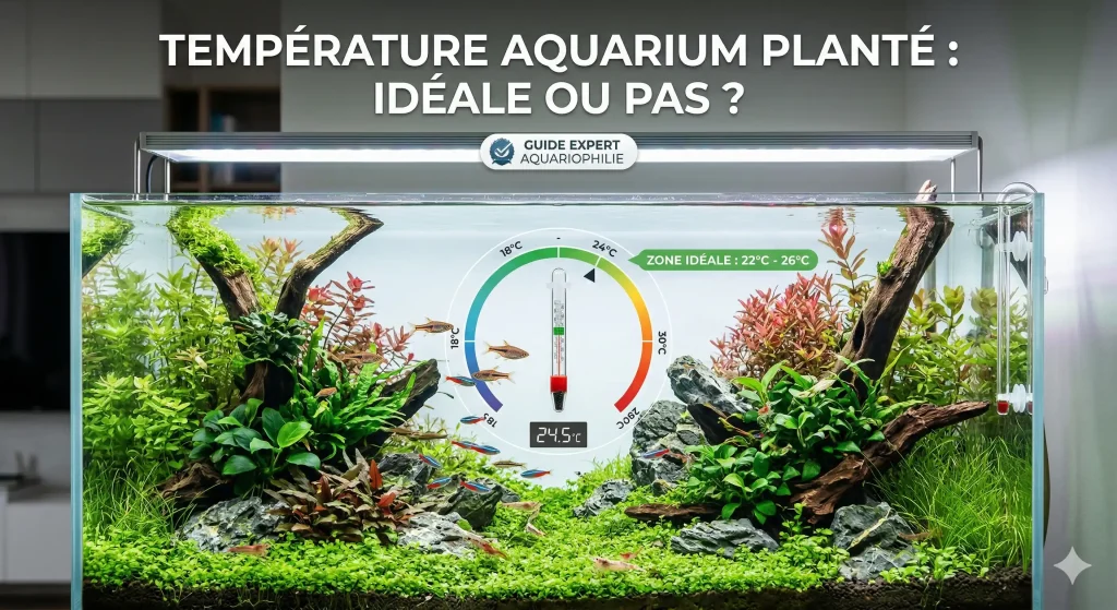 Température idéale pour un aquarium planté débutant